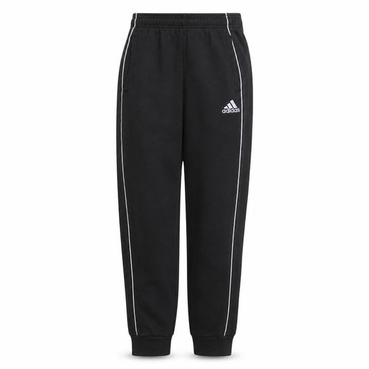 Front view of Adidas Men's Black XS Track Pants Joggers Regular Fit