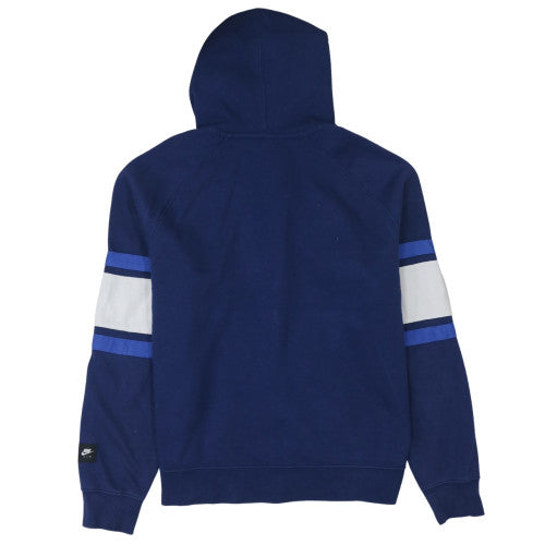 Nike Men's Blue Full Zip Fleece Hoodie L Sportswear