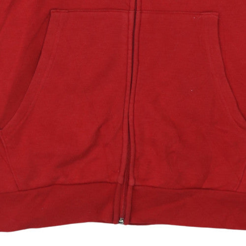 Champion Boys Multicoloured Full Zip Hoodie 2XL Fleece Logo Sweatshirt