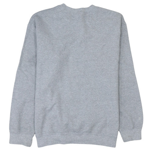 Disney Women Grey Mickey Mouse Pullover Sweatshirt M
