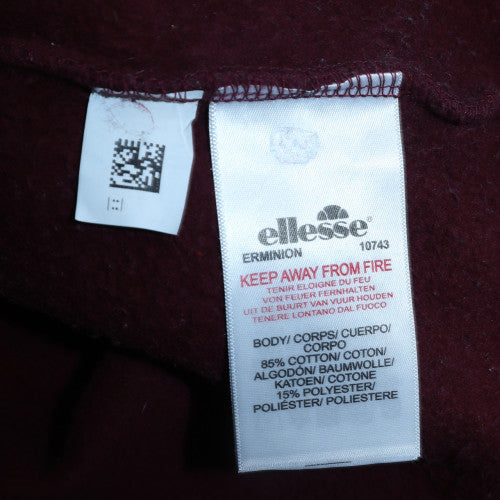 Ellesse Men’s Brown Striped Pullover Sweatshirt Size L