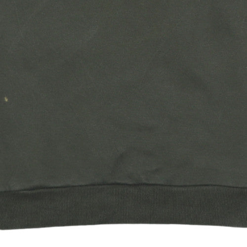 Puma Men's Green Pullover Crew Neck Sweatshirt Size S