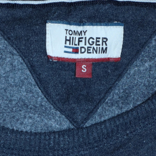 Tommy Hilfiger Men's Blue Crew Neck Pullover Sweatshirt Size S