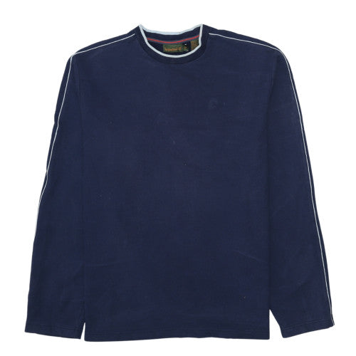 Timberland Men’s Blue Crew Neck Long Sleeve Pullover Sweatshirt XL