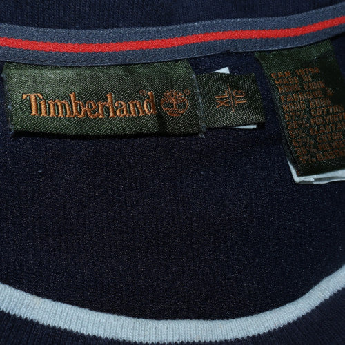 Timberland Men’s Blue Crew Neck Long Sleeve Pullover Sweatshirt XL