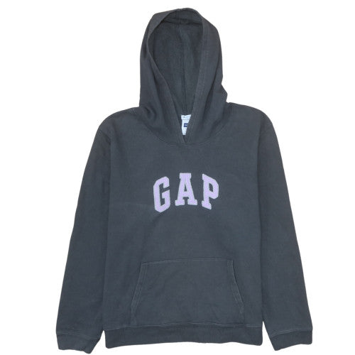 GAP Men's Black 2XL Pullover Hoodie with Logo Fleece