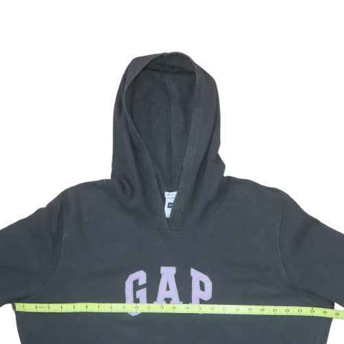GAP Men's Black 2XL Pullover Hoodie with Logo Fleece