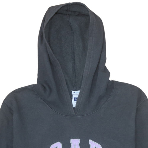 GAP Men's Black 2XL Pullover Hoodie with Logo Fleece