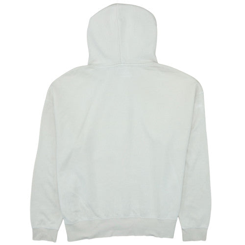 Nike Men's White Pullover Hoodie L Fleece Classic Logo Sweatshirt