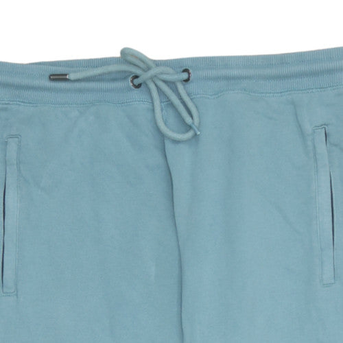 The North Face Men's Blue Cotton Jogger Sweatpants M