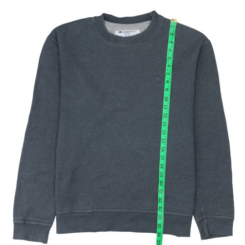 Champion Mens Grey Crew Neck Pullover Sweatshirt Size M