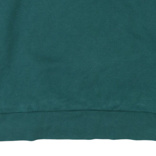 Adidas Womens Green Crew Neck Pullover Sweatshirt L