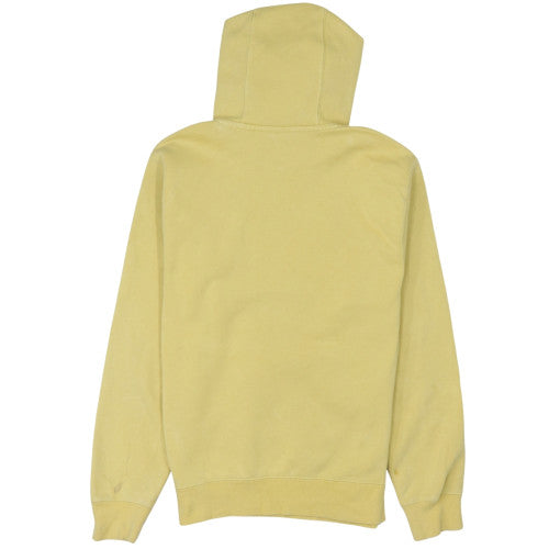 Nike Men’s Yellow Pullover Hoodie XS Fleece Logo Lightweight