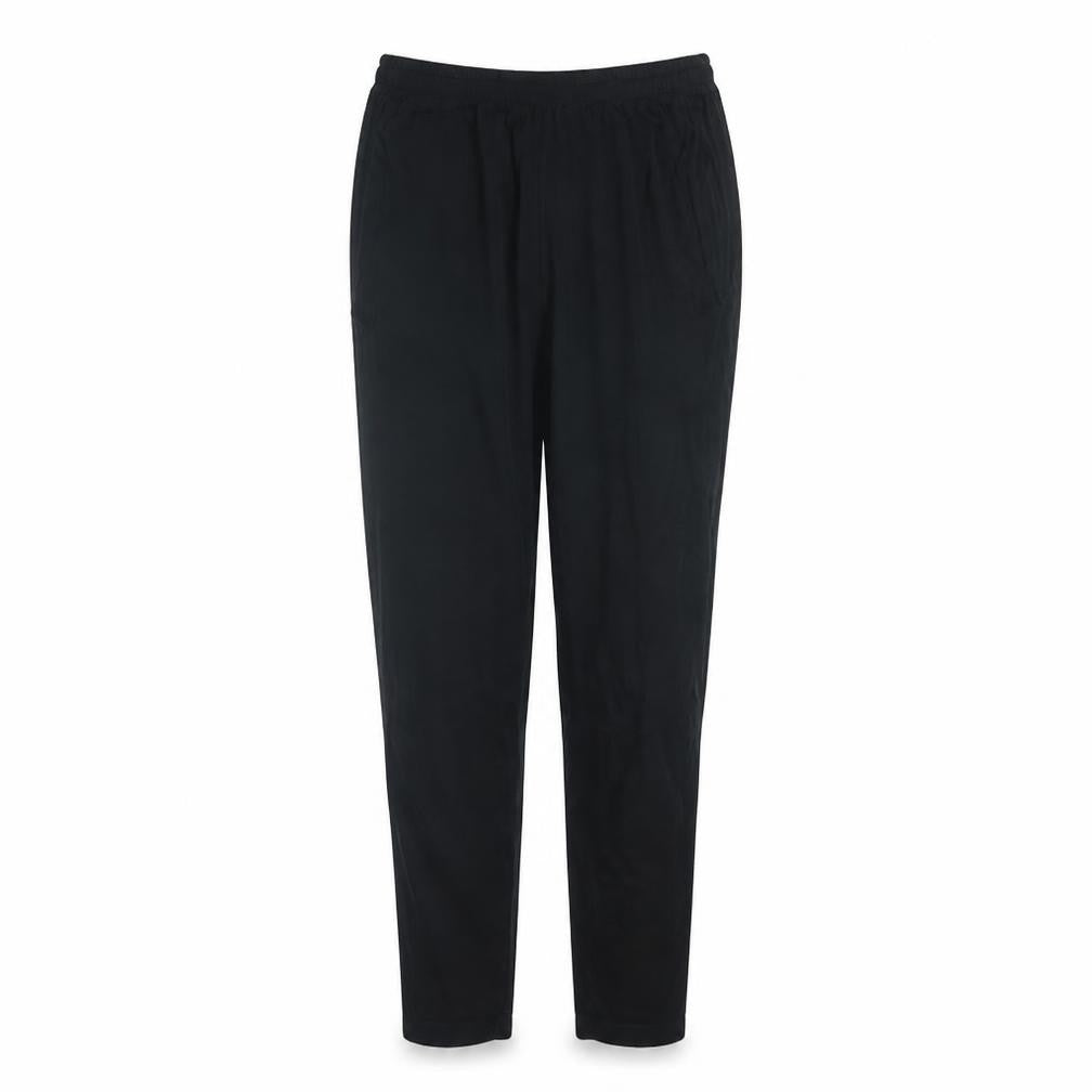 Front view of Nike Men's Black Dri-FIT Jogger Trousers, size S, Activewear