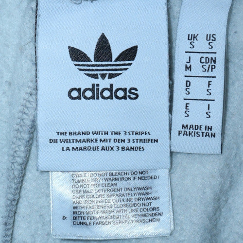 Adidas Men Grey Jogger Sweatpants Small Elastic Waist Fleece