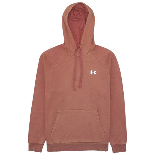 Under Armour Men's Brown Pullover Hoodie L Fleece ColdGear