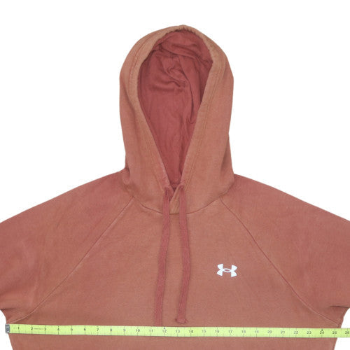 Under Armour Men's Brown Pullover Hoodie L Fleece ColdGear