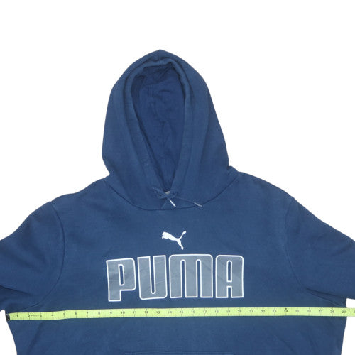 Puma Men's Blue 2XL Pullover Hoodie Fleece Sportswear