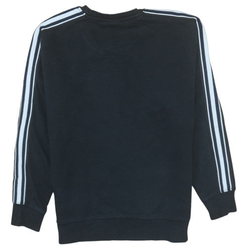 Guess Men's Black Crew Neck Logo Sweatshirt Size M