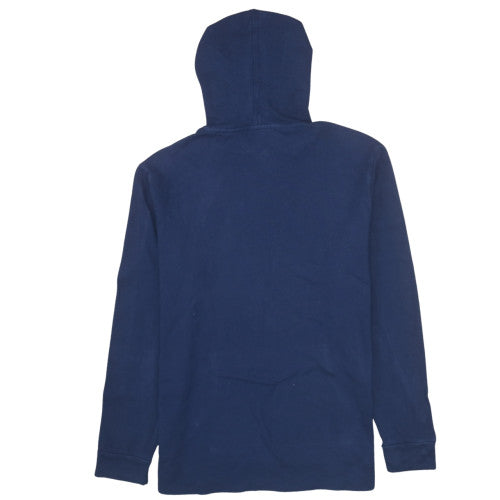 Ralph Lauren Men's Blue XL Pullover Hoodie with Logo