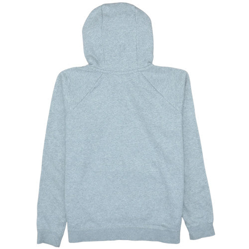 Nike Womens Grey Pullover Hoodie M Cotton Blend Casual Sweatshirt