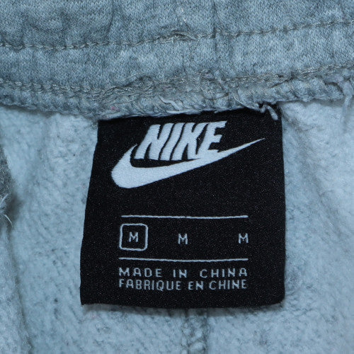 Nike Men Grey M Fleece Sweatpants Tapered Fit Activewear Trousers