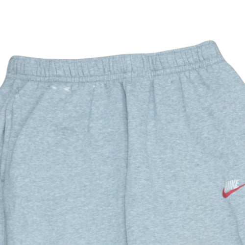 Nike Men Grey M Fleece Sweatpants Tapered Fit Activewear Trousers