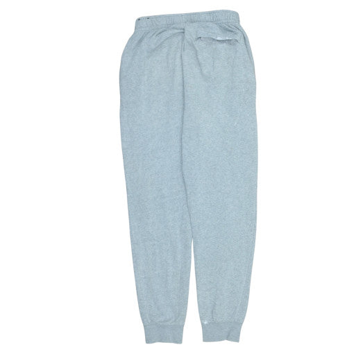 Nike Men's Grey Jogger Sweatpants S Regular Fit Fleece Tapered