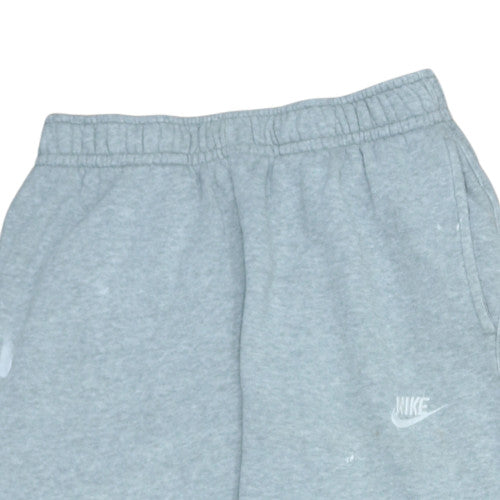 Nike Men's Grey Jogger Sweatpants S Regular Fit Fleece Tapered