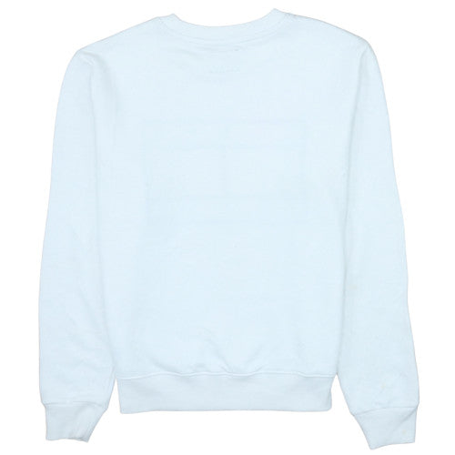 Tommy Jeans Men's White Logo Crew Neck Sweatshirt Size S