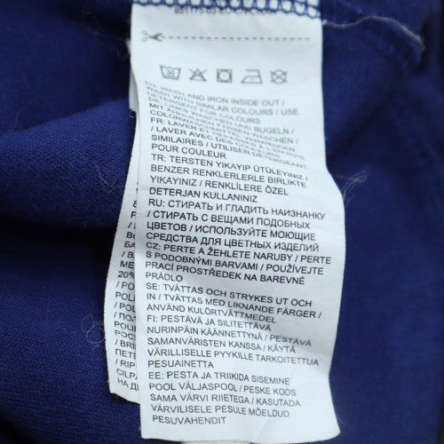 Puma Boys Blue Full Zip Hoodie 13-14 Years Sports Hooded Sweatshirt