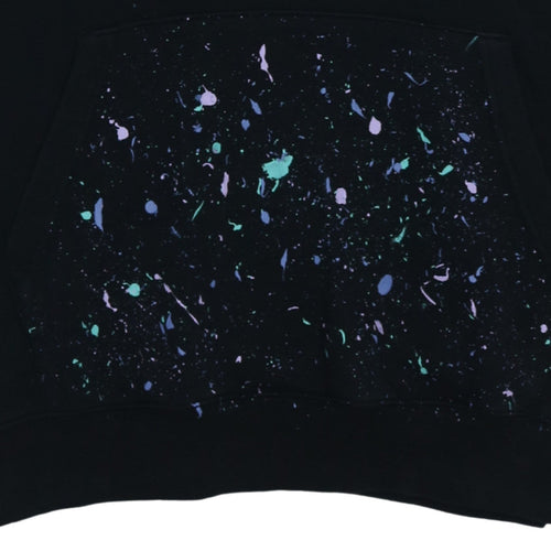 Nike Men's Black Pullover Hoodie L Regular Fleece Graphic Sportswear