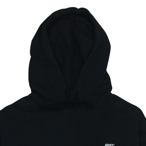 Nike Men's Black Pullover Hoodie L Regular Fleece Graphic Sportswear