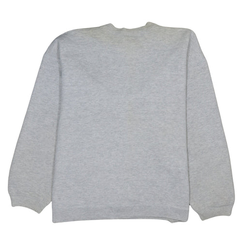 Hanes Women’s Grey Disney Mickey Mouse Sweatshirt XL Cotton Blend