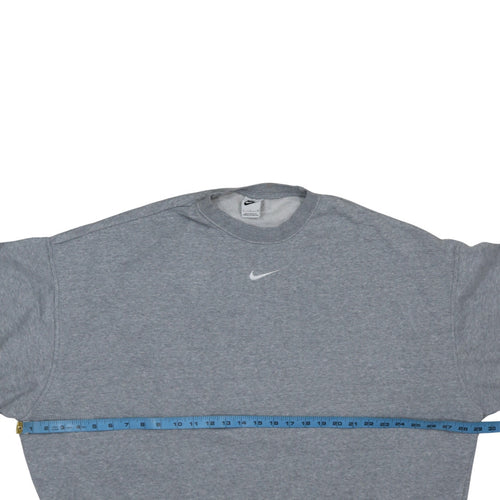 Nike Women’s Grey Small Pullover Crew Neck Sweatshirt
