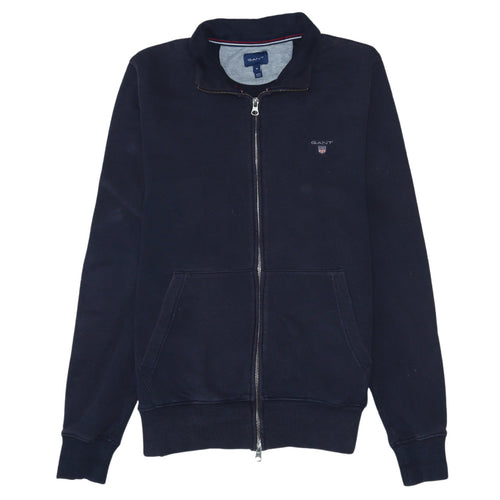 Gant Men's Blue Full Zip Fleece Jacket Size M Regular Fit