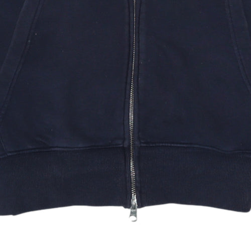 Gant Men's Blue Full Zip Fleece Jacket Size M Regular Fit