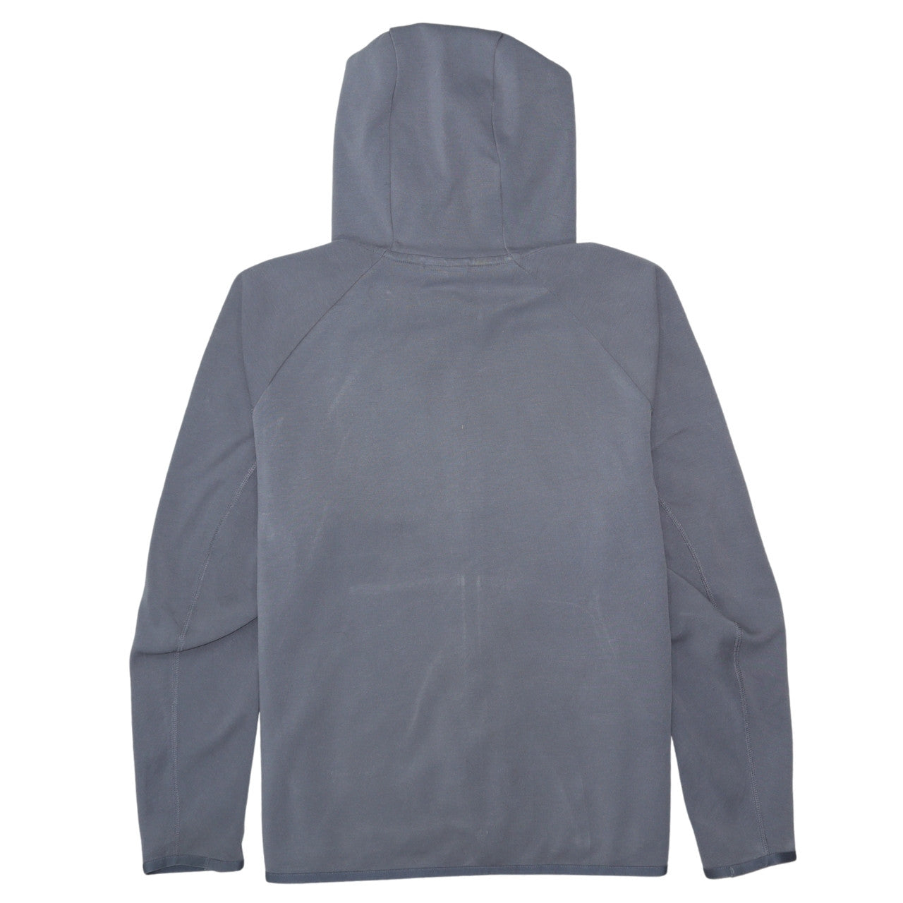 Nike Men's Grey Full Zip Hoodie M Lightweight Fleece Zip Up