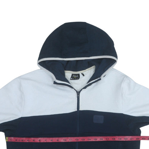 Everlast Men's Blue Full Zip Hoodie XL Sports Fleece