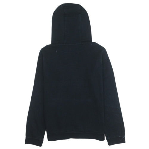 Nike Boys Black Pullover Hoodie L Logo Fleece Sweatshirt