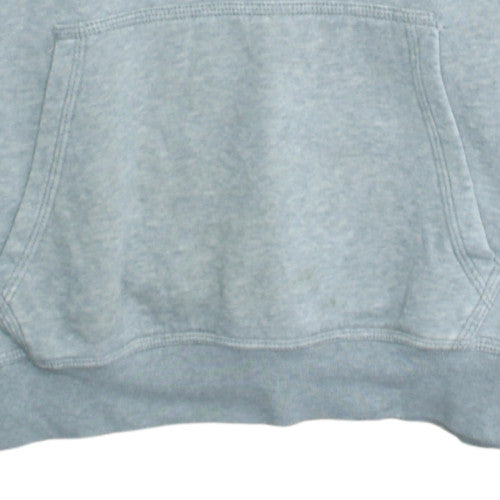 Nike Women's Grey Pullover Hoodie Size L Classic Fleece Sweatshirt