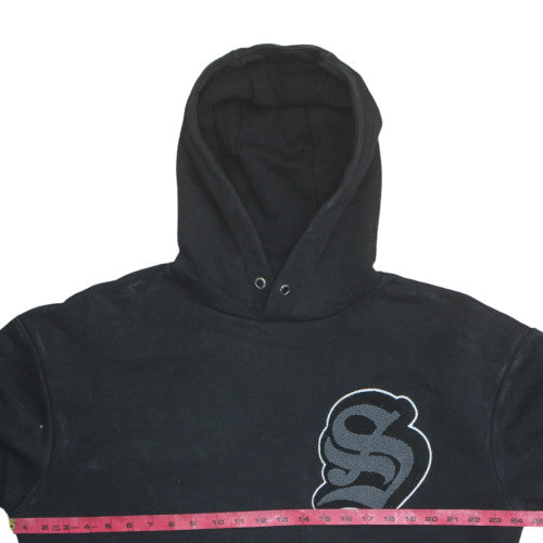 Snipes Men’s Black Pullover Hoodie S Graphic Wolf Streetwear