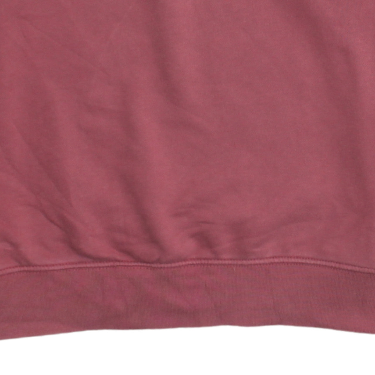 Nike Womens Pink XS 1/4 Zip Oversized Sweatshirt Cotton Blend