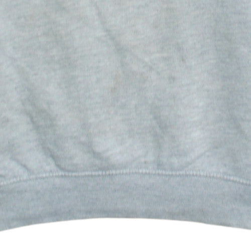 Nike Men's Grey Fleece Pullover Sweatshirt L Crew Neck Sports Style