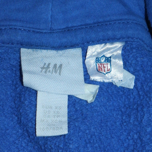 H&M Men's Blue Giants Pullover Hoodie Regular Fit Size M