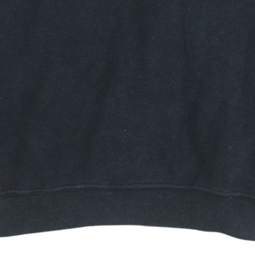 Lacoste Men's Black XL Crew Neck Pullover Cotton Sweatshirt