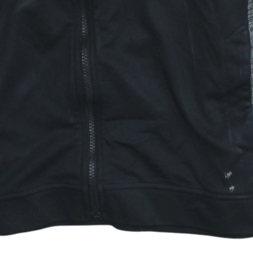 Nike Boys Black Full Zip Hoodie 13-15 Years Sportswear Sweatshirt