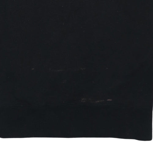 Adidas Men's Black Crew Neck Pullover Sweatshirt Size S