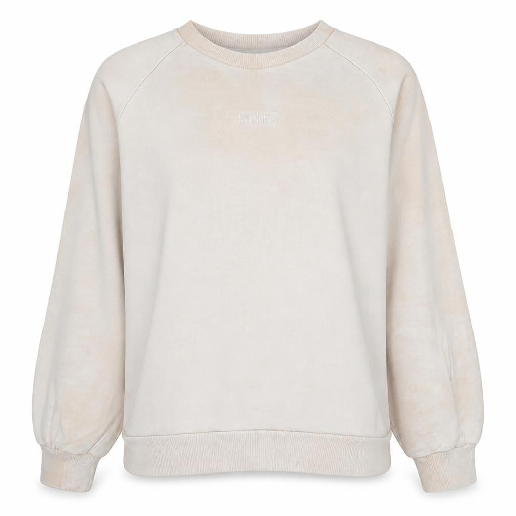 Levi's Women's Beige Crew Neck Pullover Sweatshirt Size S