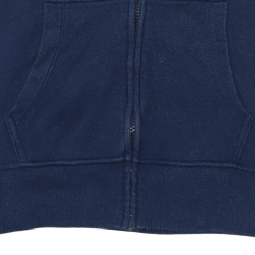 Tommy Hilfiger Men's Blue Full Zip Logo Hoodie Size S
